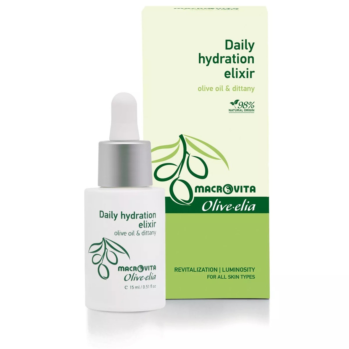 Olive.elia Tägliches Feuchtigkeits-Elixier | Intensive Hydration & Anti-Aging