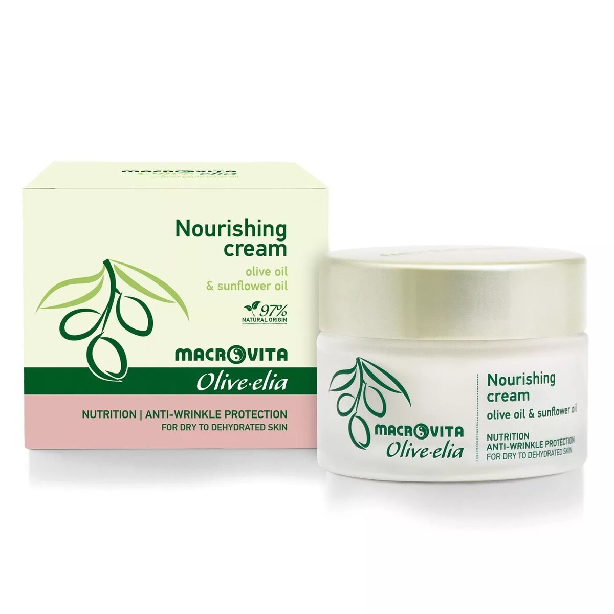 Olive.elia Nährende Creme - Intensive Pflege für trockene Haut