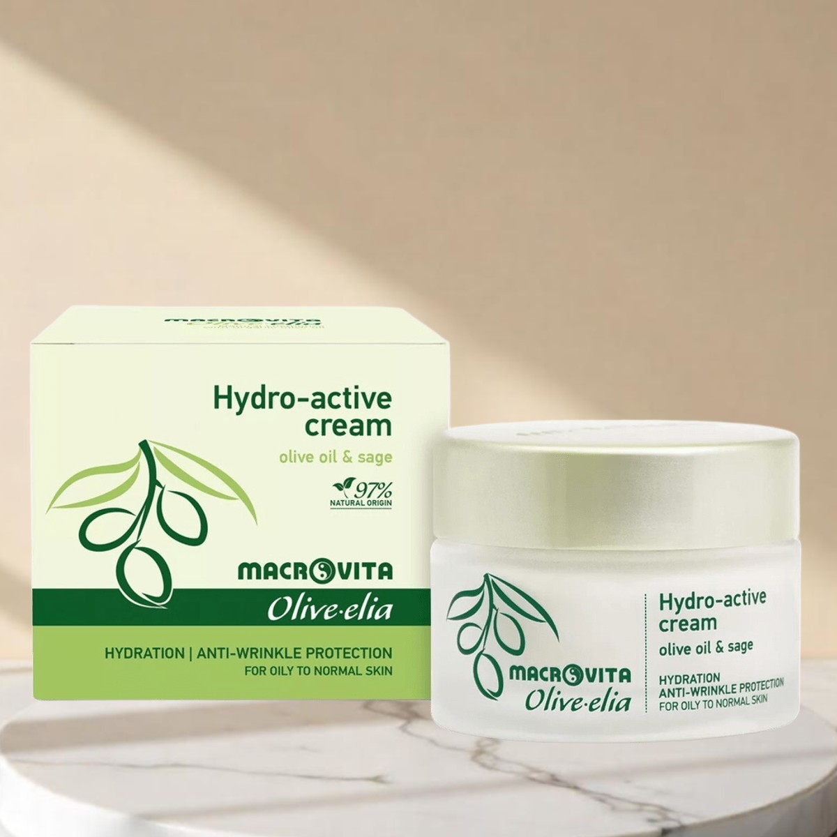 Olive.elia Hydro-aktive Creme - Intensive Feuchtigkeitspflege