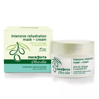 Olive.elia Intensive Rehydration Masken-Creme | Tiefe Feuchtigkeit