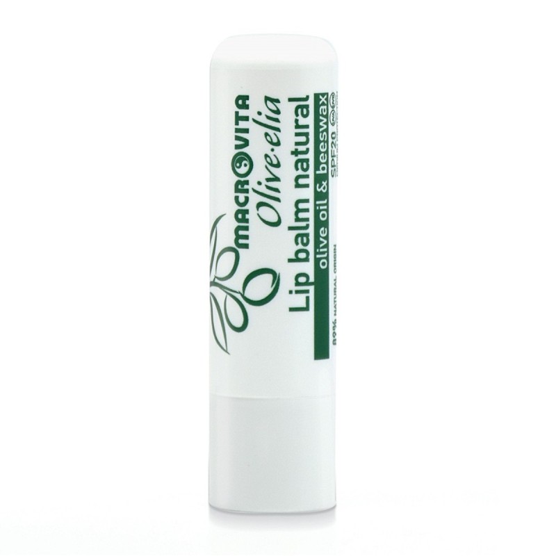 Olive.elia Lippenbalsam Natural LSF20 – Feuchtigkeit & Schutz