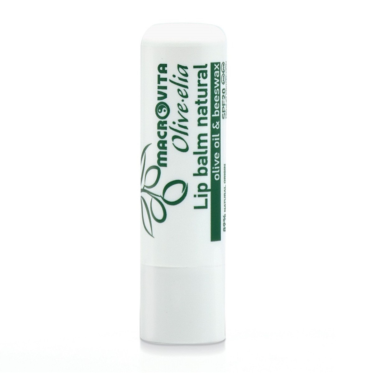 Olive.elia Lippenbalsam Natural LSF20 – Feuchtigkeit & Schutz
