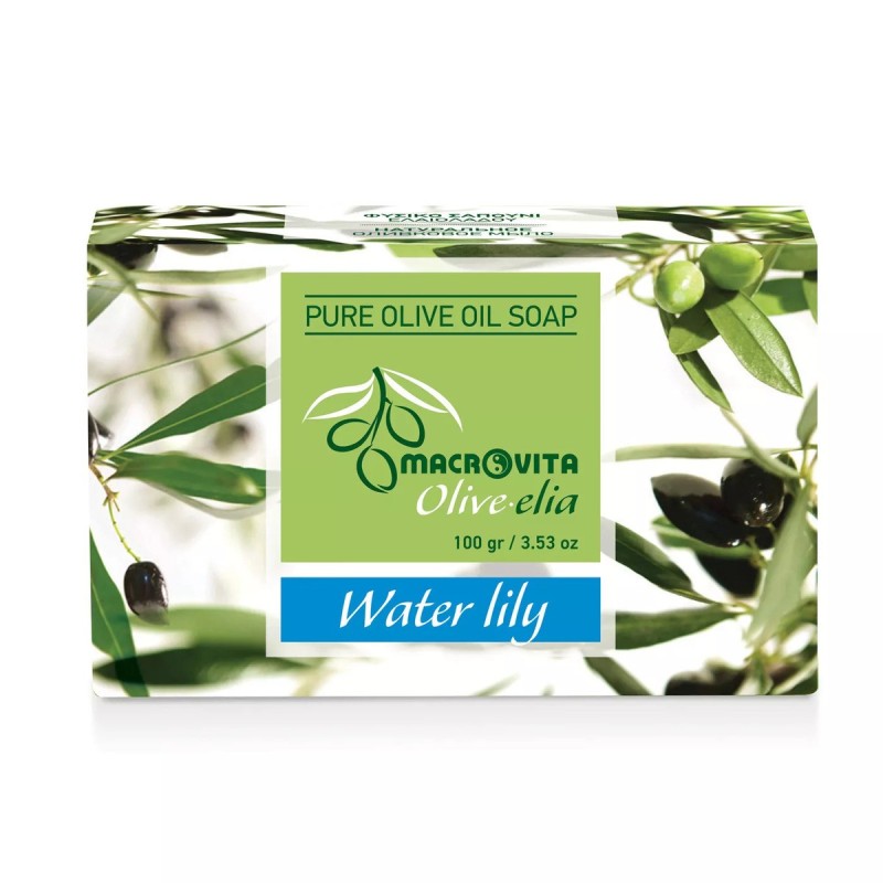 OLIVE.ELIA Olivenölseife Wasserlilie – Sanfte Pflege