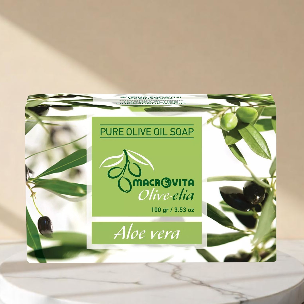 OLIVE.ELIA Olivenölseife Aloe Vera – Mild & Pflegend