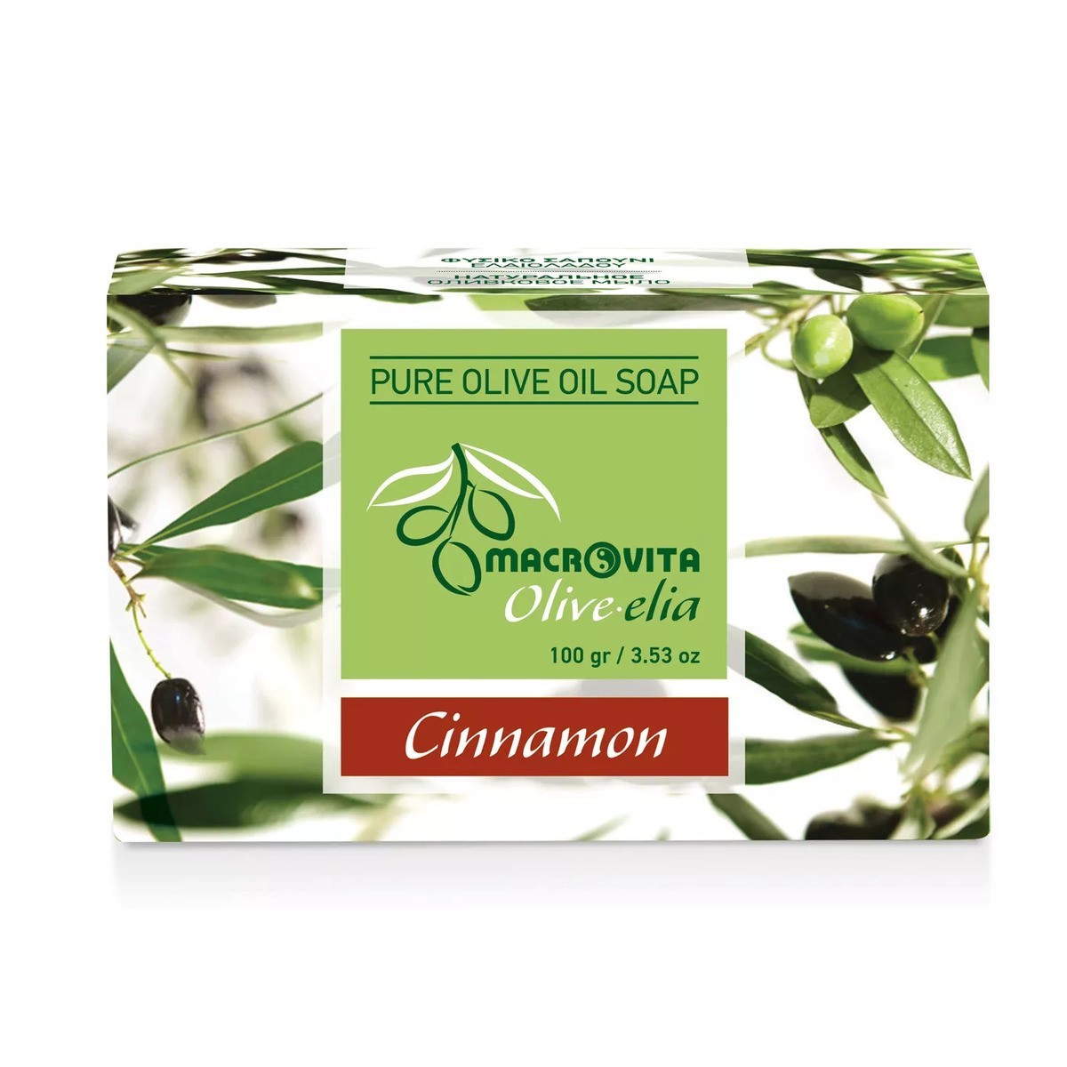 OLIVE.ELIA Olivenölseife Zimt – Mild & Nährend