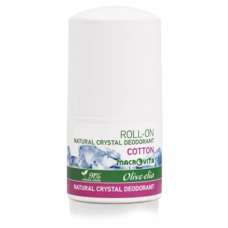Naturkristall Deodorant Roll-on Cotton | Olive-elia
