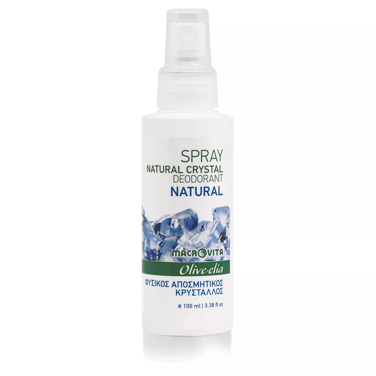 Olive.elia Naturkristall Deodorant Spray -  Natürlicher Schutz