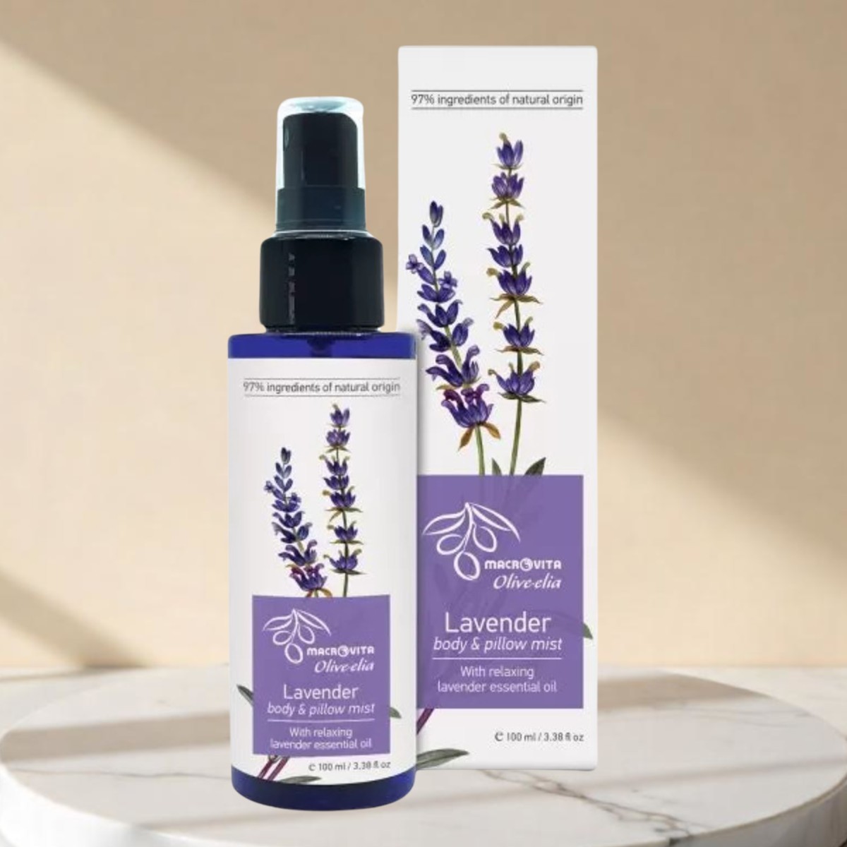 Olive.elia Lavendel Körper- & Kissenspray 100ml – Entspannung pur