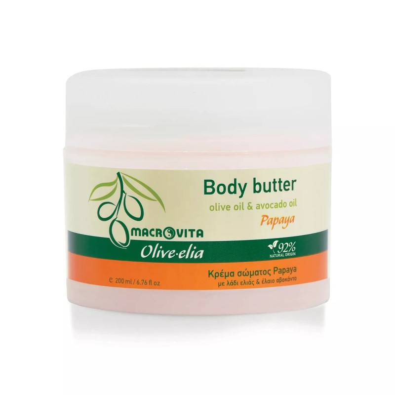 Body Butter Papaya | Feuchtigkeitspflege von Olive.elia
