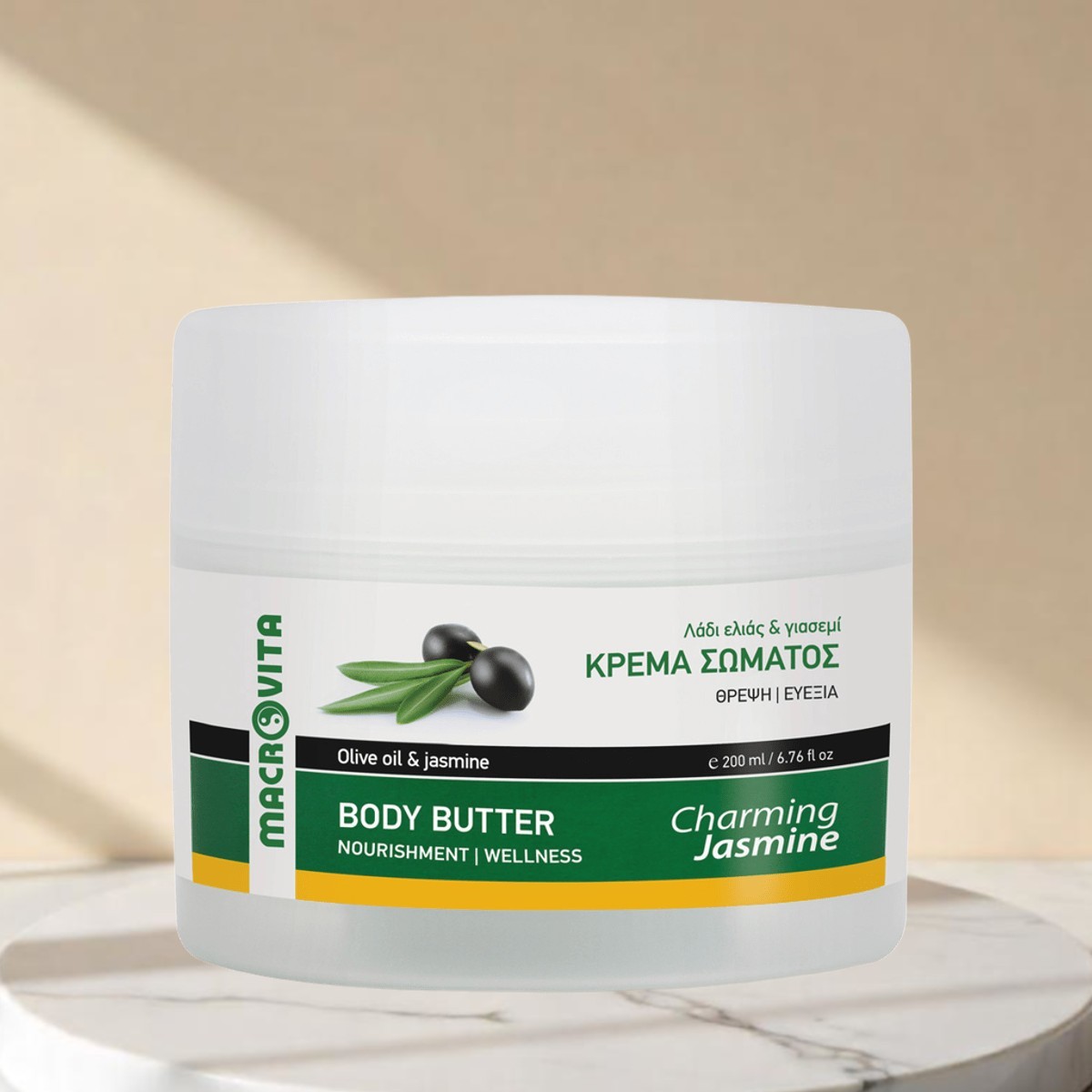 Macrovita Bodybutter Jasmin – Belebende Pflege