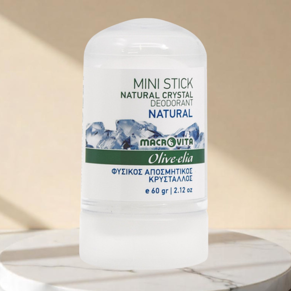 Naturkristall Deodorant Stick | Natürliche Frische mit Olive.elia