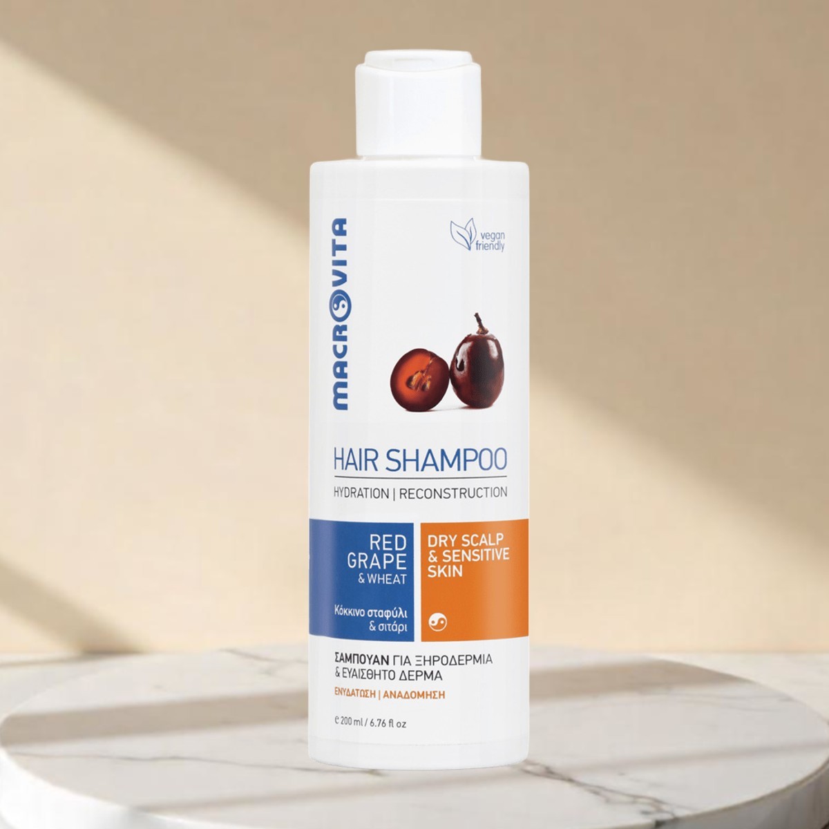 Macrovita Shampoo | Trockene Kopfhaut & Sensible Haut
