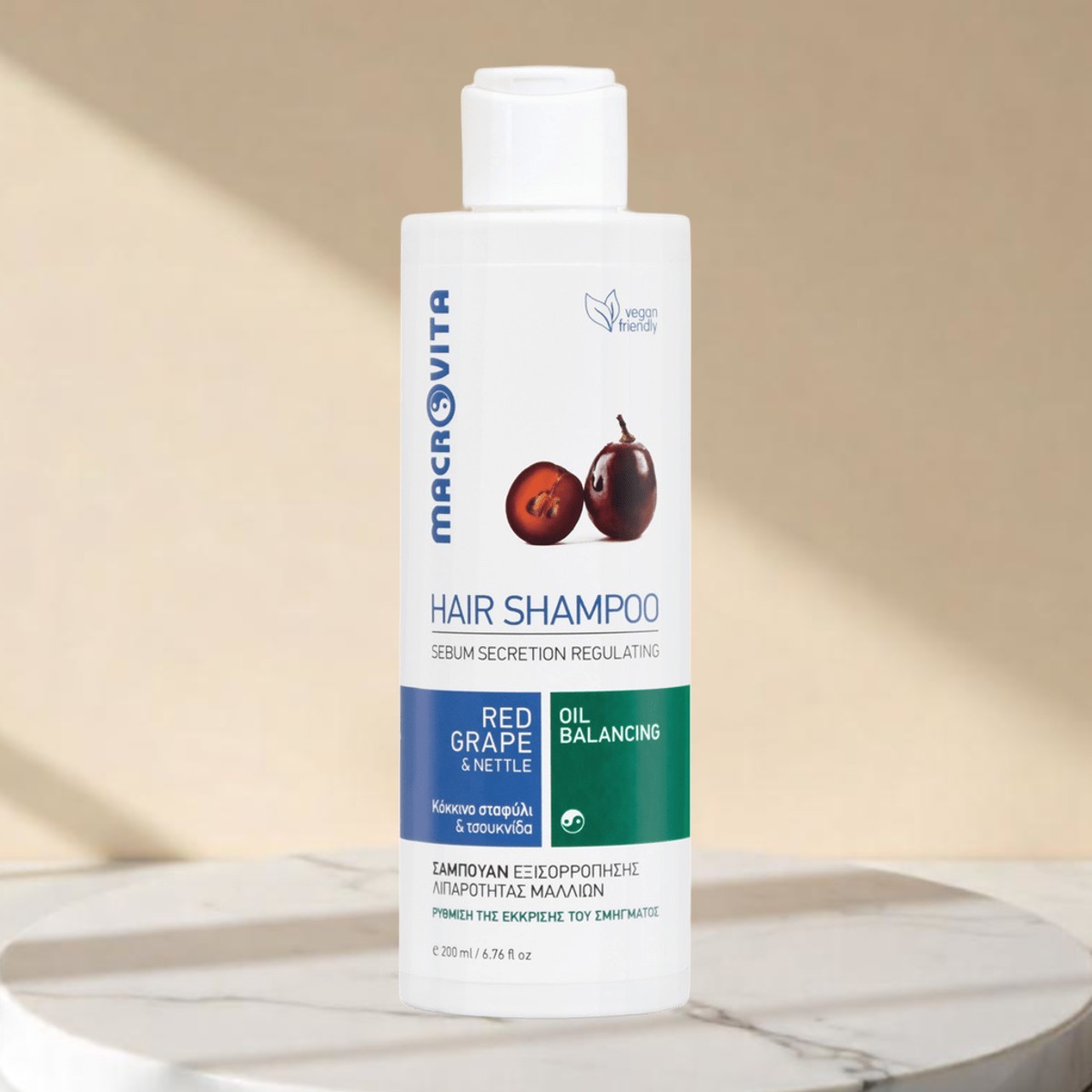 Macrovita Shampoo – Fettiges Haar & Anti-Schuppen