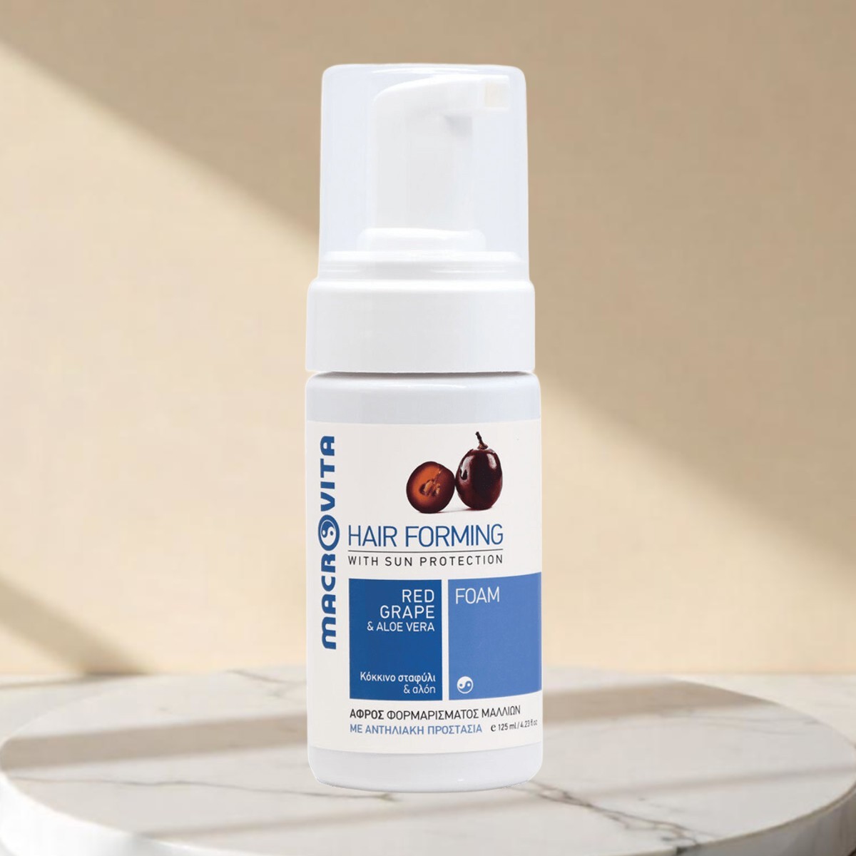 Macrovita Haar Styling Schaum – Volumen & Schutz