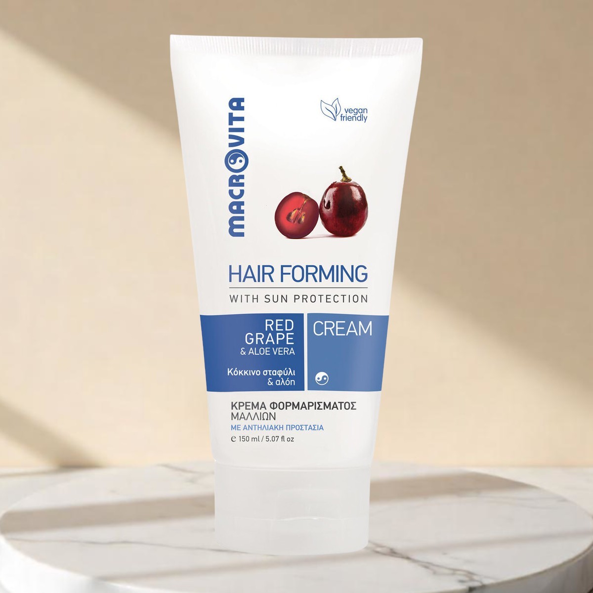 Macrovita Haar Styling Creme – Anti-Frizz & UV-Schutz