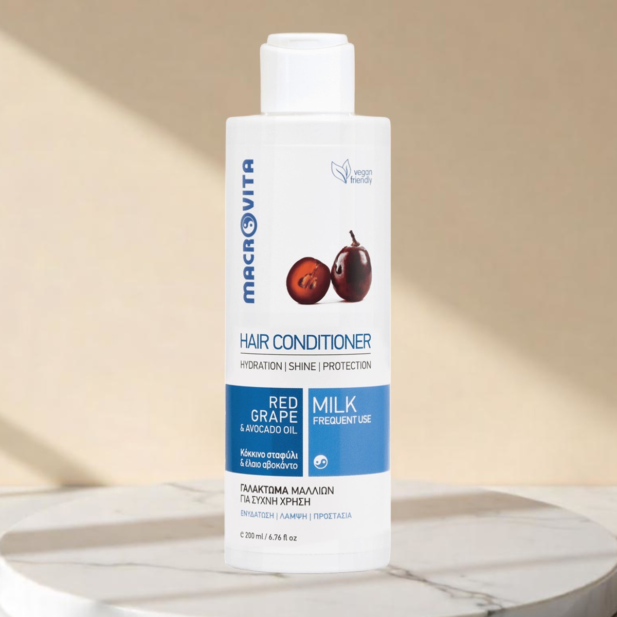 Macrovita Haarspülung Traube – Entwirrt & Glättet