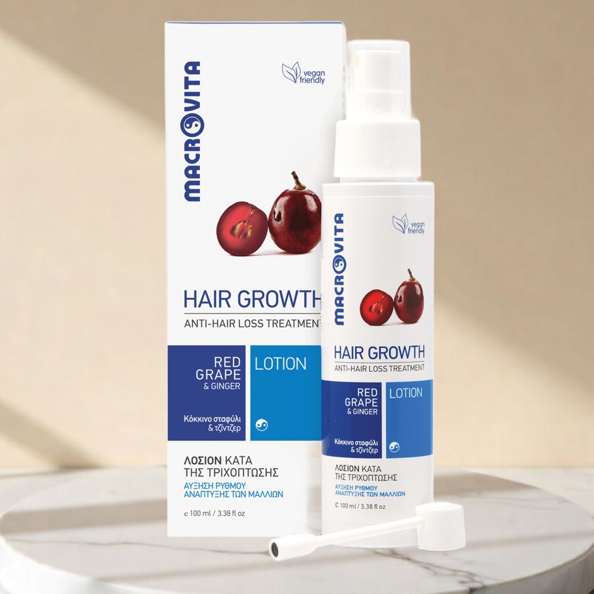 Macrovita Haarwuchs Lotion – Anti-Haarausfall & Dichte