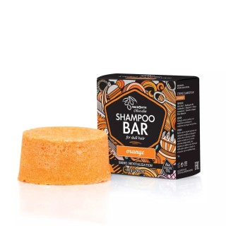Olive.elia Shampoo Bar Orange für mattes Haar | Glanz & Vitalität