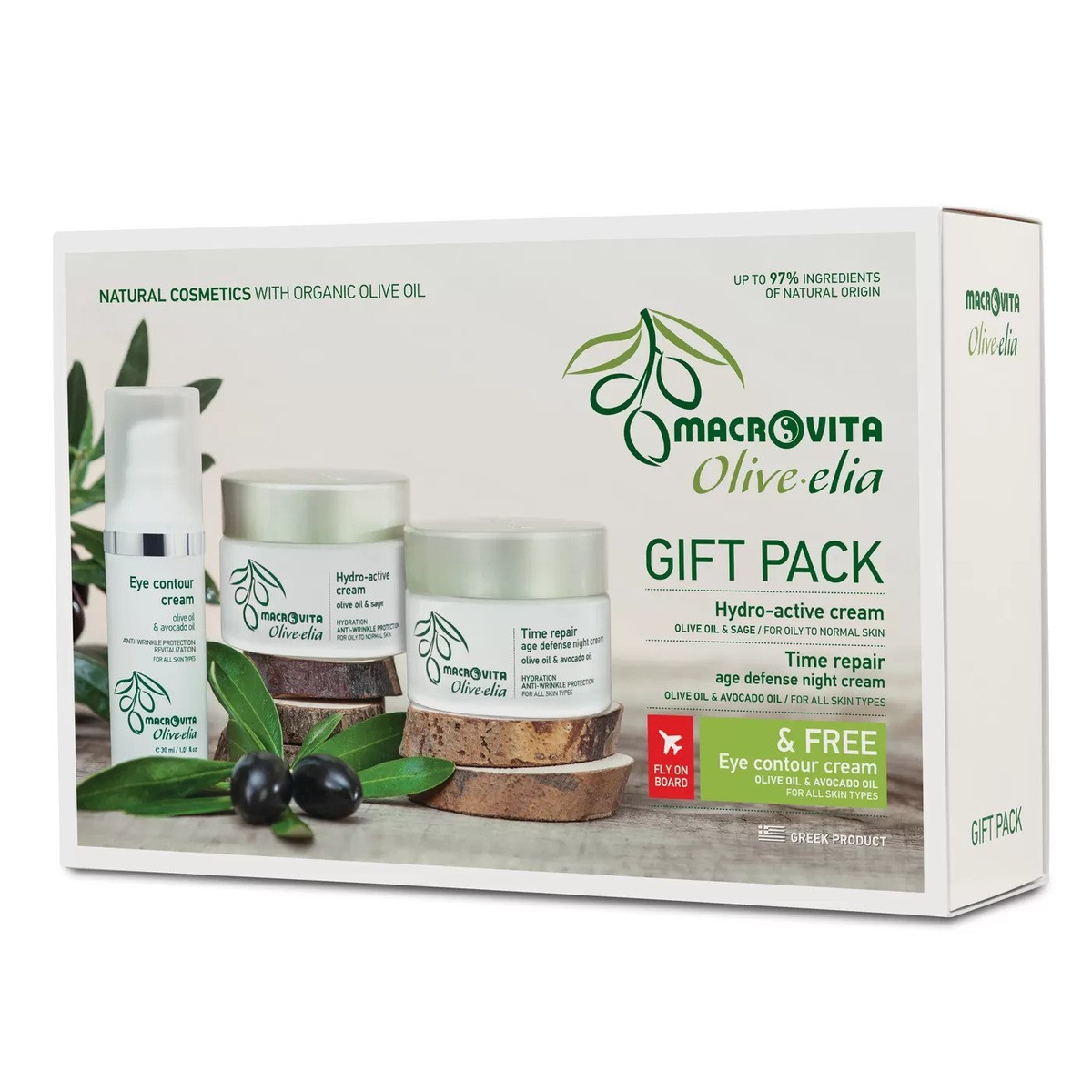 Geschenkset Gesichtspflege 1 | Naturkosmetikset Olive-elia