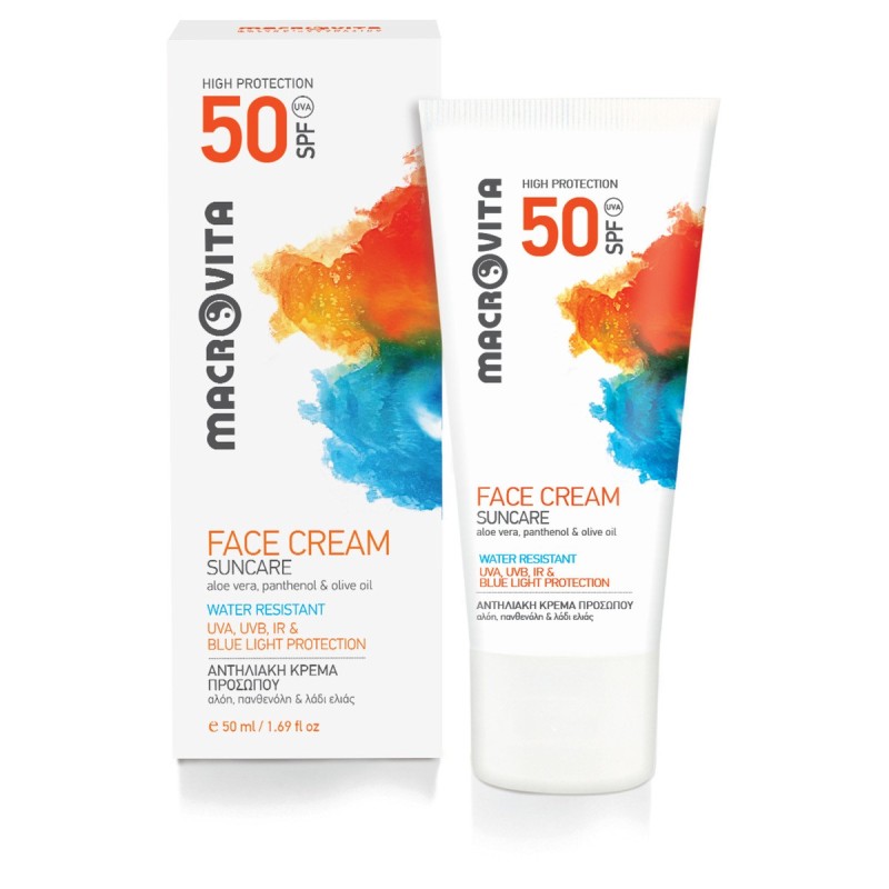 Macrovita Sonnencreme Gesicht LSF50 | Hoher Sonnenschutz