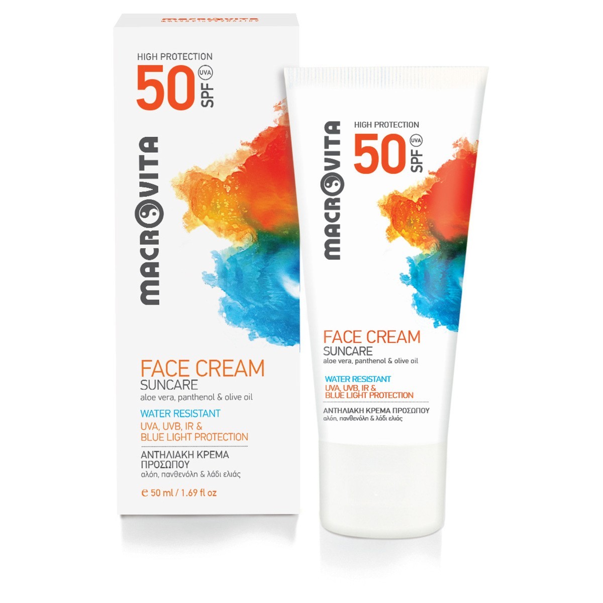 Macrovita Sonnencreme Gesicht LSF50 | Hoher Sonnenschutz
