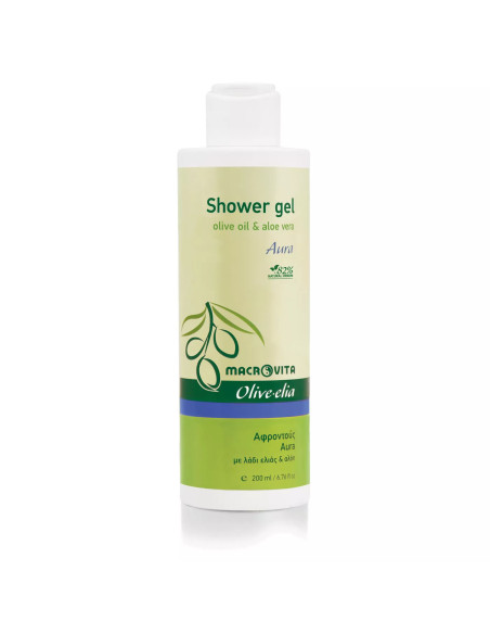 33072_Olive elia_Duschgel Aura 200ml_Macroviva 1