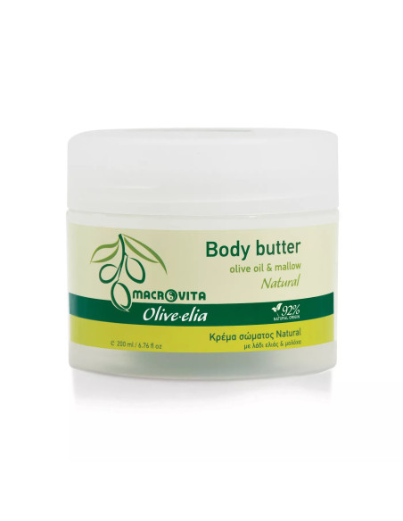 33056_Olive elia_Body butter Natural 200ml_Macroviva 1