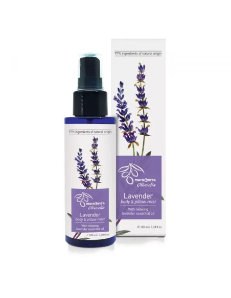 33901_Olive elia_Körper & Kissen Spray Lavendel 100ml_Macroviva 1