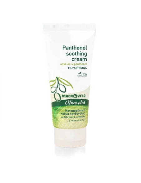33046_Olive elia_Beruhigende Pathenol Creme 100ml_Macroviva 1