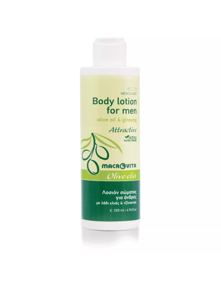 33036__Olive elia_Body lotion for men Atttractive 200ml_Macroviva 1