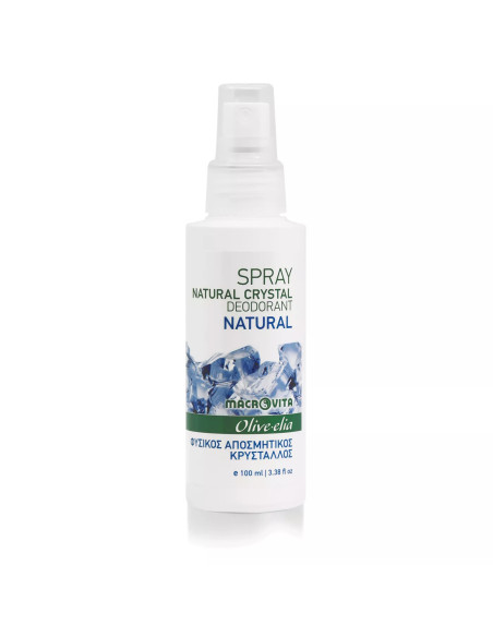 33111_Olive elia_Naturkristall Deodorant Spray Natural 100ml_Macroviva 1