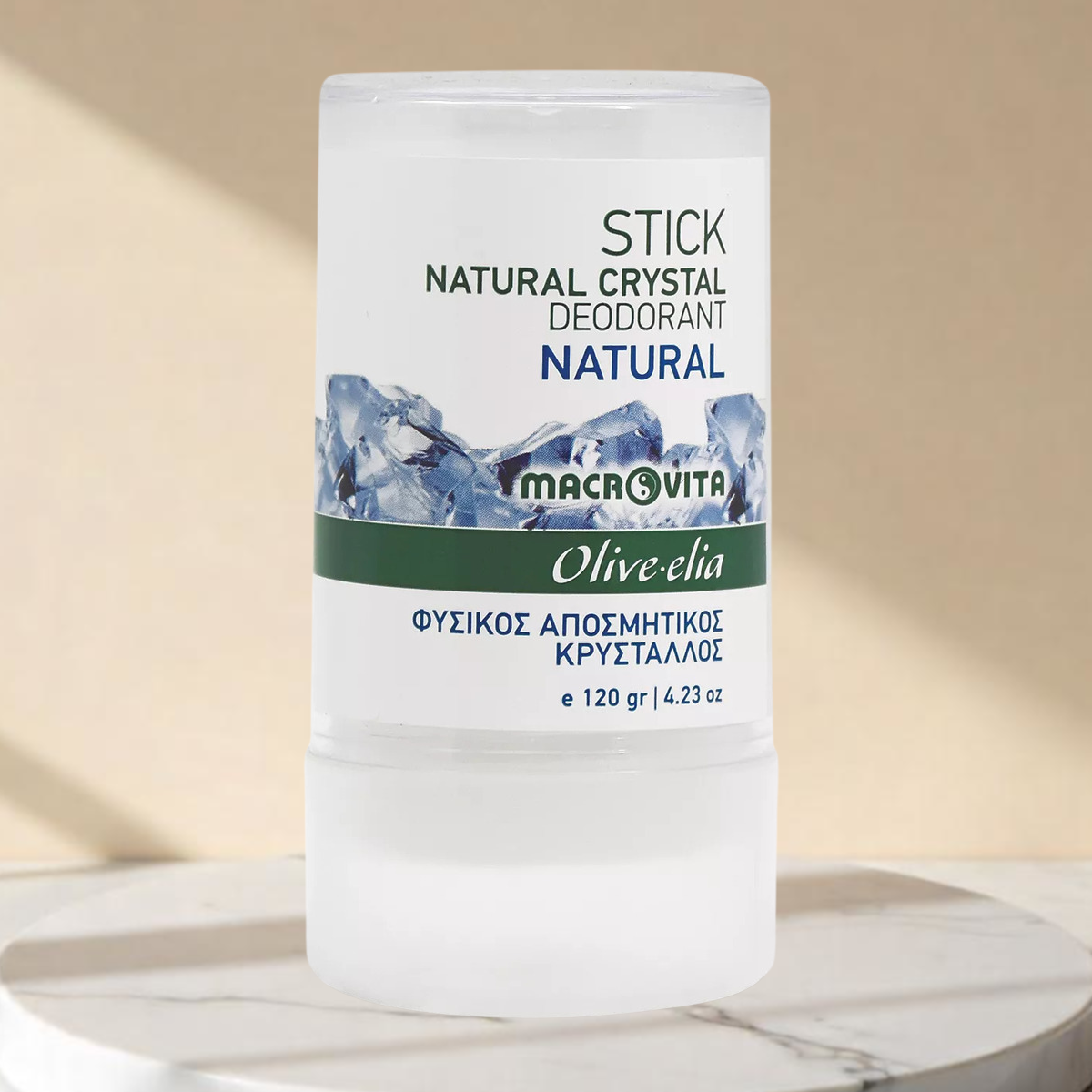 Naturkristall Deodorant Stick | Natürliche Frische mit Olive.elia