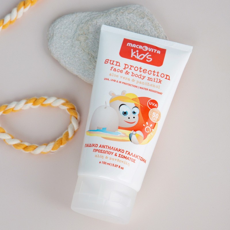 Macrovita Kinder Sonnencreme Gesicht & Körper LSF50 150ml