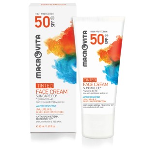 Macrovita Sonnencreme DD* Gesicht LSF50 Getönt | Sonnenschutz