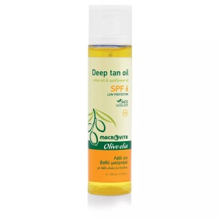 Olive.elia Tiefbräunungs-Öl LSF 6 | Für eine tiefe, natürliche Bräune
