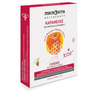 Macrovita Kinder Hustenbonbons | Propolis, Vitamin C & Kräuter