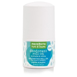Macrovita Kids & Teens Deodorant Roll-on Aqua - Sanfter Schutz für Kinder & Jugendliche