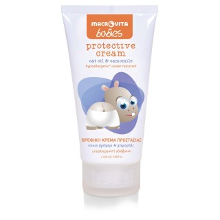 Macrovita Baby Schutzcreme Windelbereich mit Haferöl & Kamille