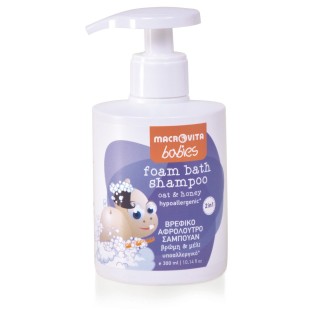 Macrovita Baby Schaumbad & Shampoo 2-in-1 Hafer & Honig