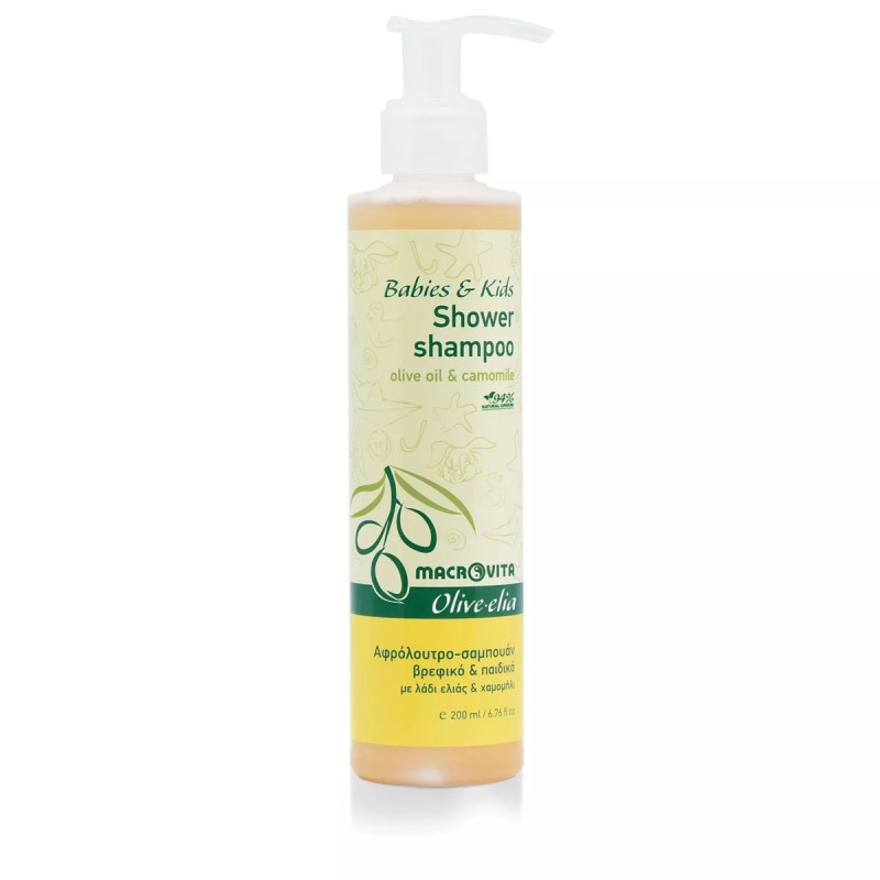 Olive.elia Baby & Kinder Duschshampoo – Sanfte Pflege für Haut & Haar
